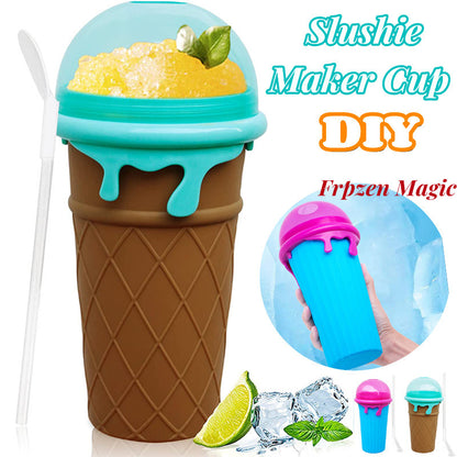 Quick-Frozen Slushy Maker – 500ml Summer Cup