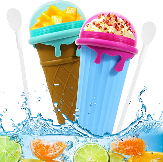 Quick-Frozen Slushy Maker – 500ml Summer Cup
