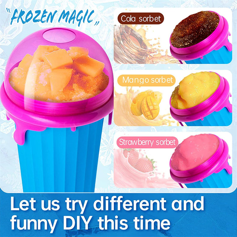 Quick-Frozen Slushy Maker – 500ml Summer Cup